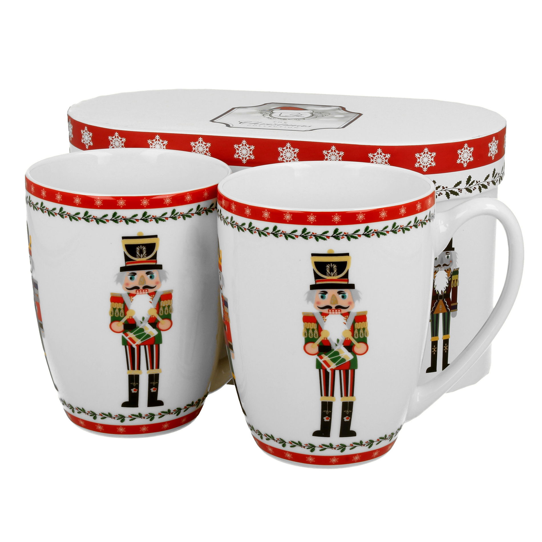 Porcelánové hrnky DUO 380 ml 2 ks