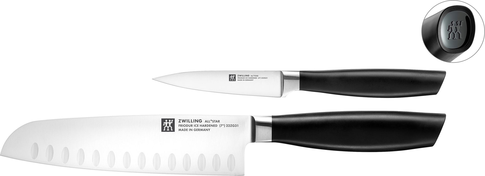 ZWILLING All Star 2 ks. - nože na zeleninu a ovoce z nerezové oceli