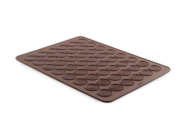 LEKUE Choco 40 x 30 cm - silikonová podložka na makronky