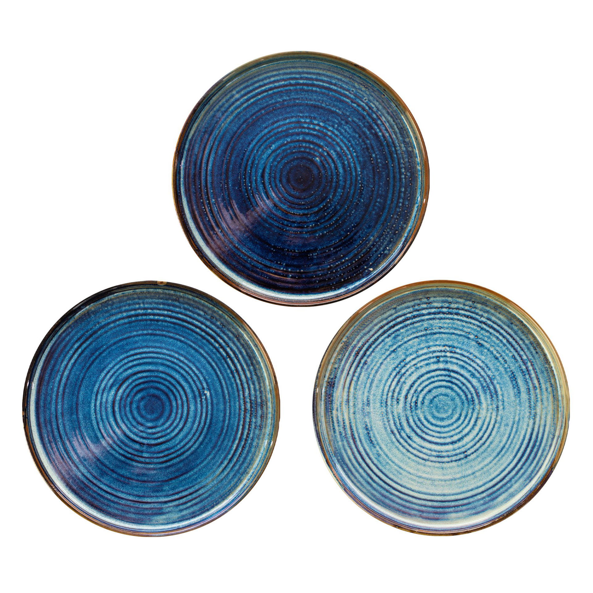 Plochý tanier o priemere 25 cm DEEP BLUE - VERLO (novinka)