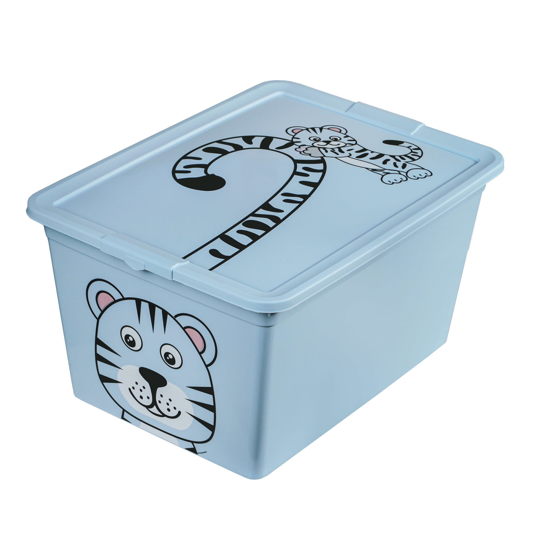 BRANQ X Box Animal 38,5 x 28 cm - nádoba na hračky s viečkom