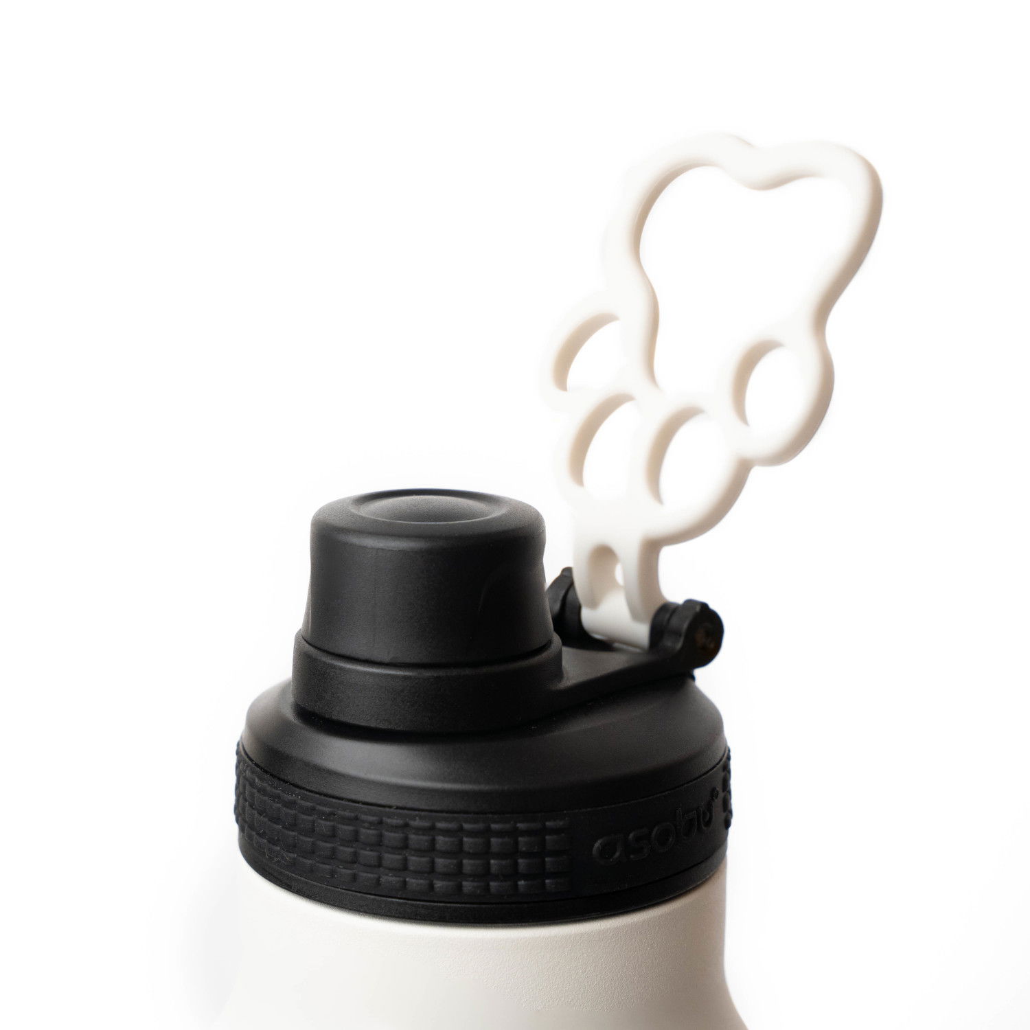 ASOBU The Asobu Buddy White 1 l - termoska na vodu z nerezové oceli s miskami pro psa