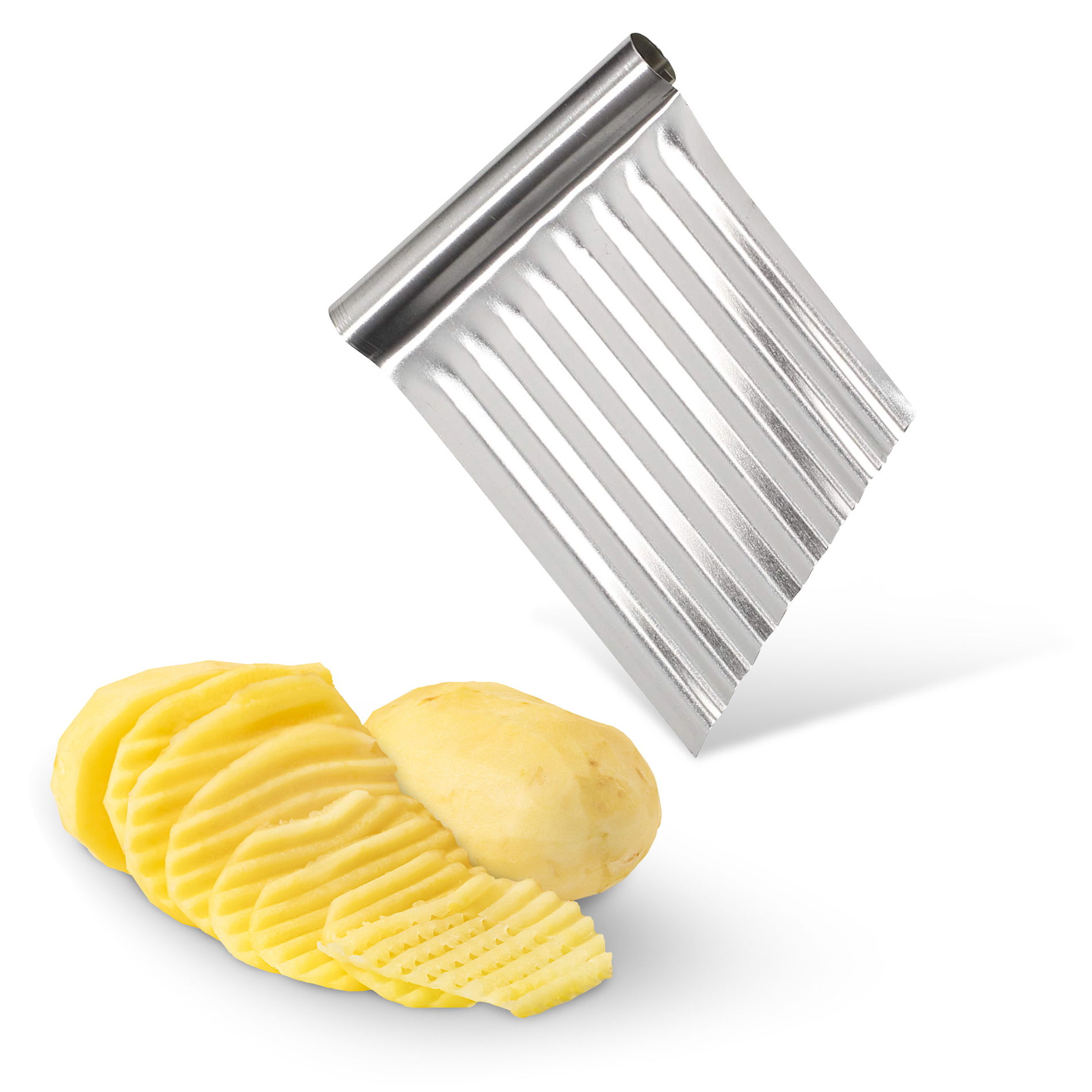 Ruční kráječ na hranolky a brambory z nerezové oceli FRIES Ruční kráječ na hranolky a brambory z nerezové oceli FRIES