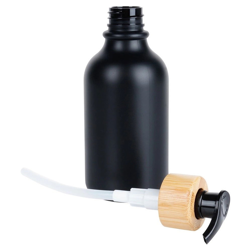 Sklenený dávkovač na tekuté mydlo alebo tekutinu na umývanie riadu 300 ml
