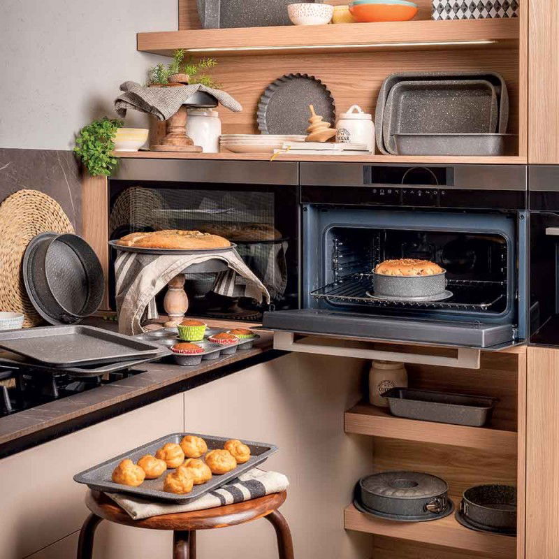 TOGNANA PureRoq - forma na pečenie 12 muffinov a babičiek z kovu