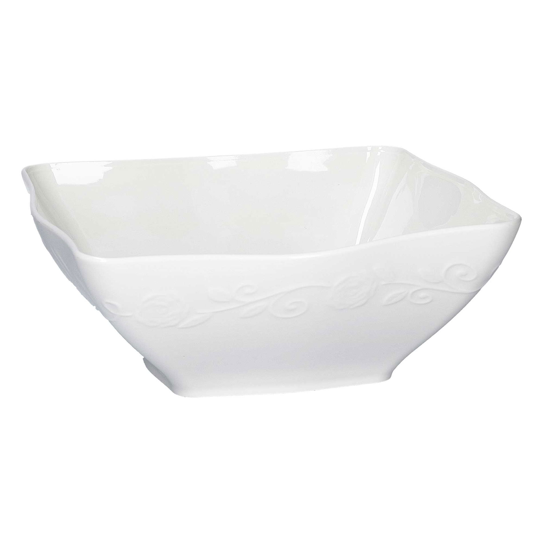LA PORCELLANA BIANCA Florentina 22 cm 2 ks. - porcelánové misky / salátové misky