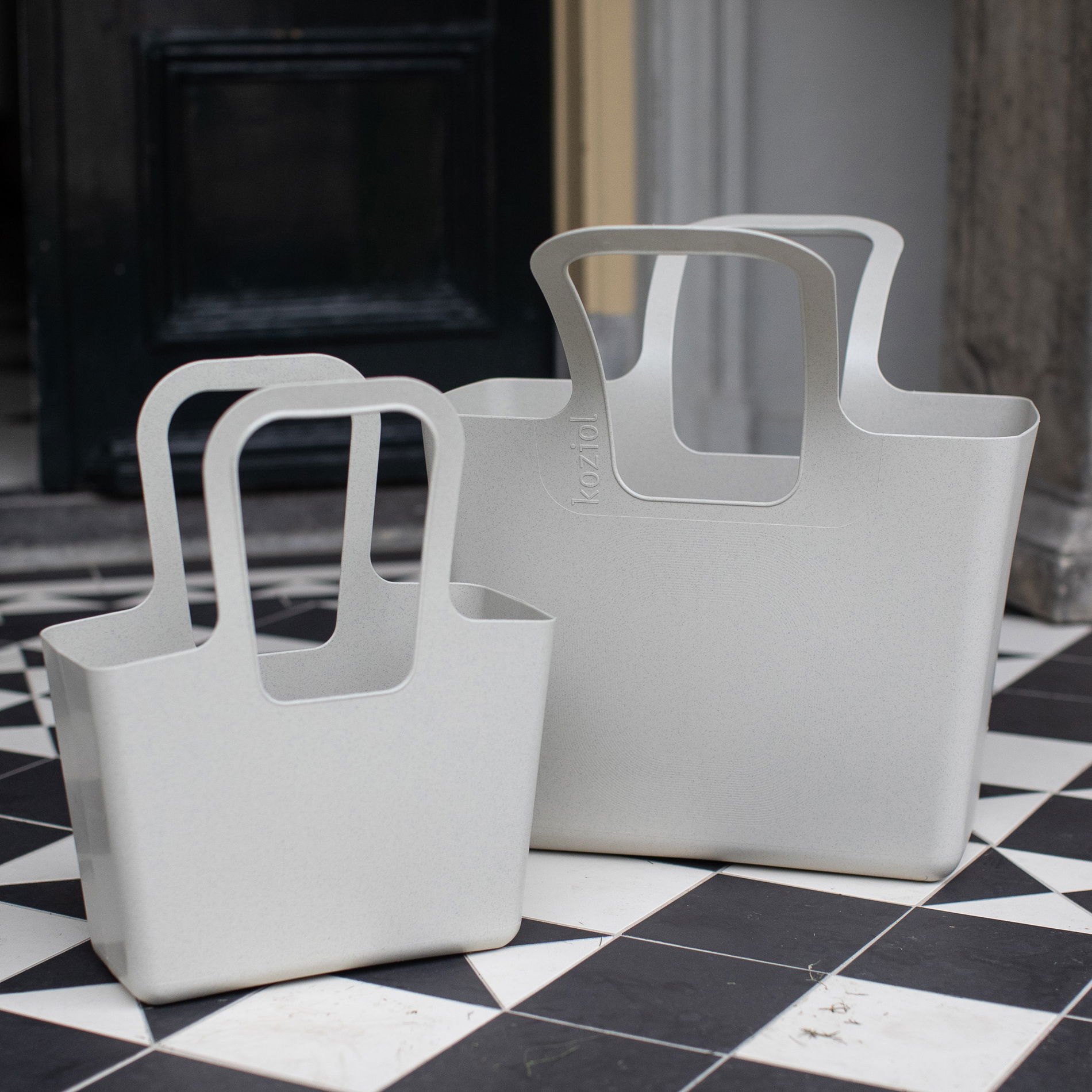 KOZIOL Taschelino XL - torba na zakupy plastikowa