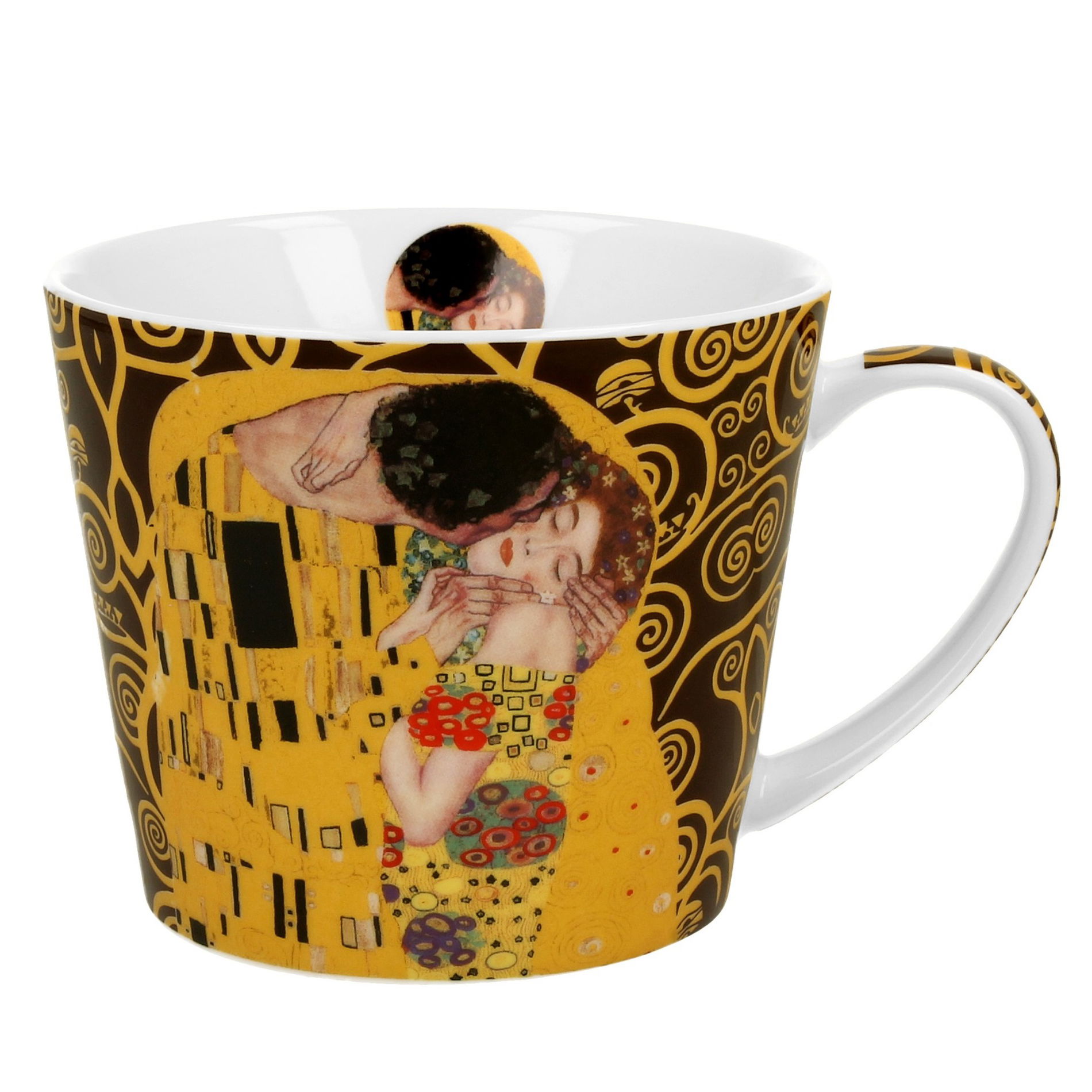 Porcelánový hrnček DUO ART GALLERY BOZK OD GUSTAVA KLIMTA 610 ml
