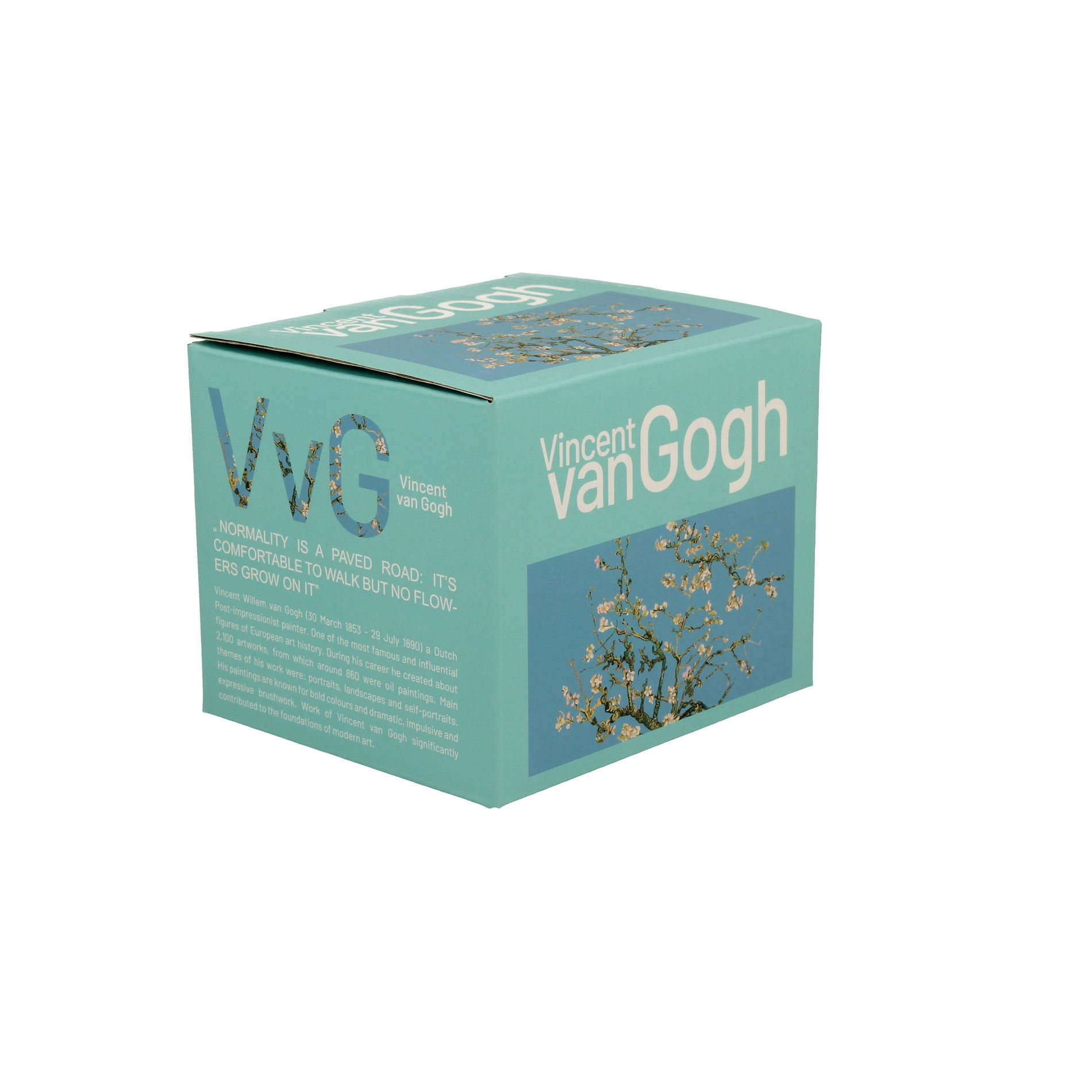 Porcelánový hrnek DUO ART GALLERY ALMOND BLOSSOM BY V. VAN GOGH 430 ml