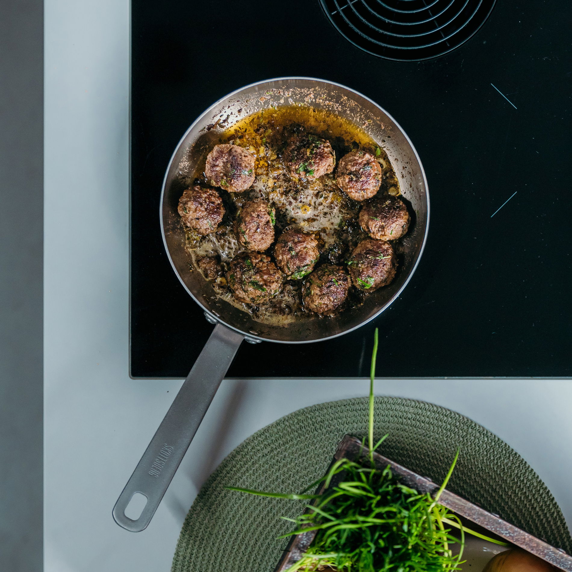 SKOTTSBERG Stainless Steel 2 szt. - zestaw patelni ze stali nierdzewnej
