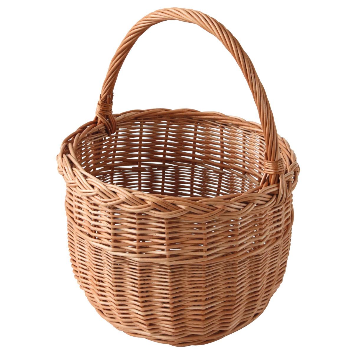 Proutěný košík na houby WNUK 30 cm