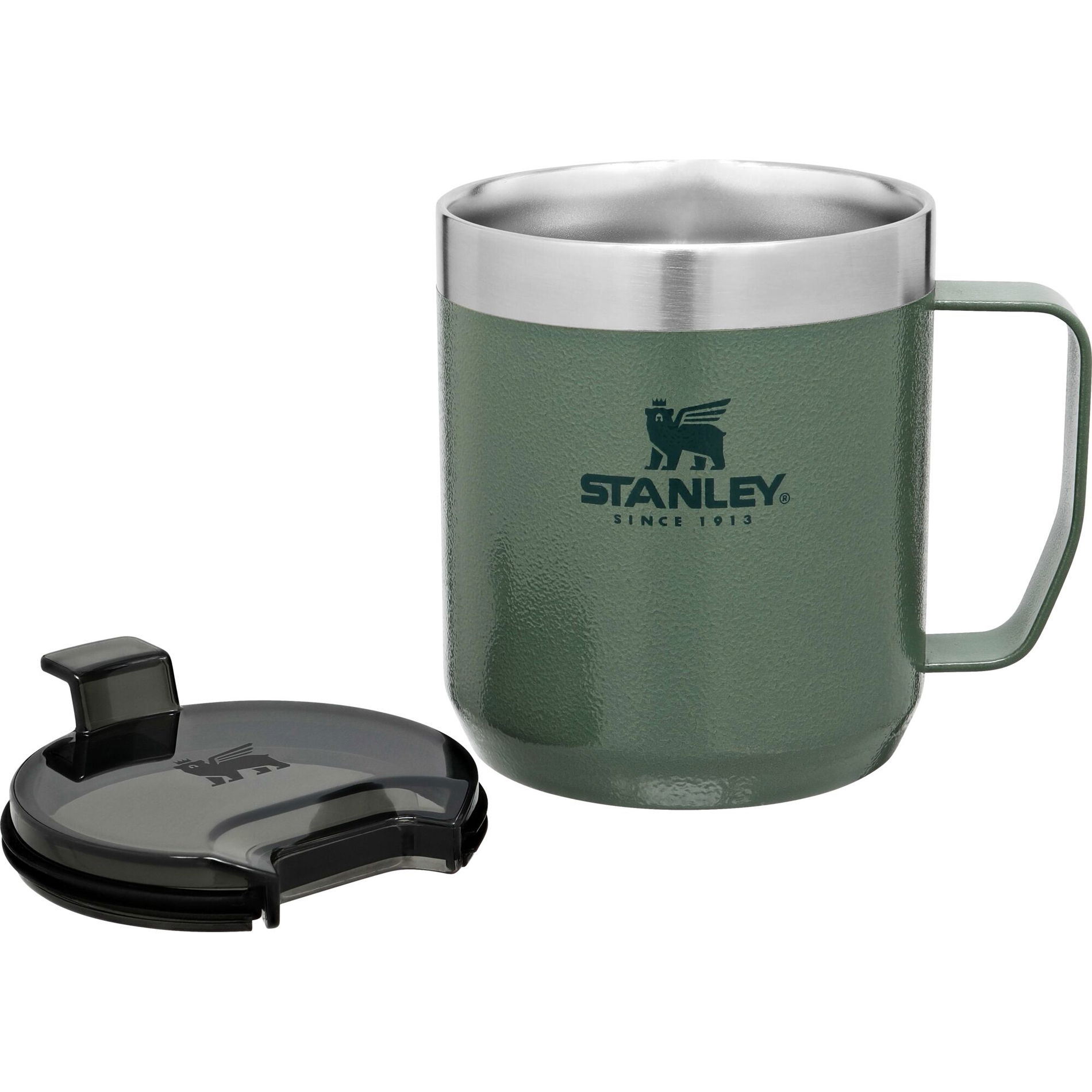 STANLEY Classic 350 ml ciemnozielony - kubek termiczny z uchwytem