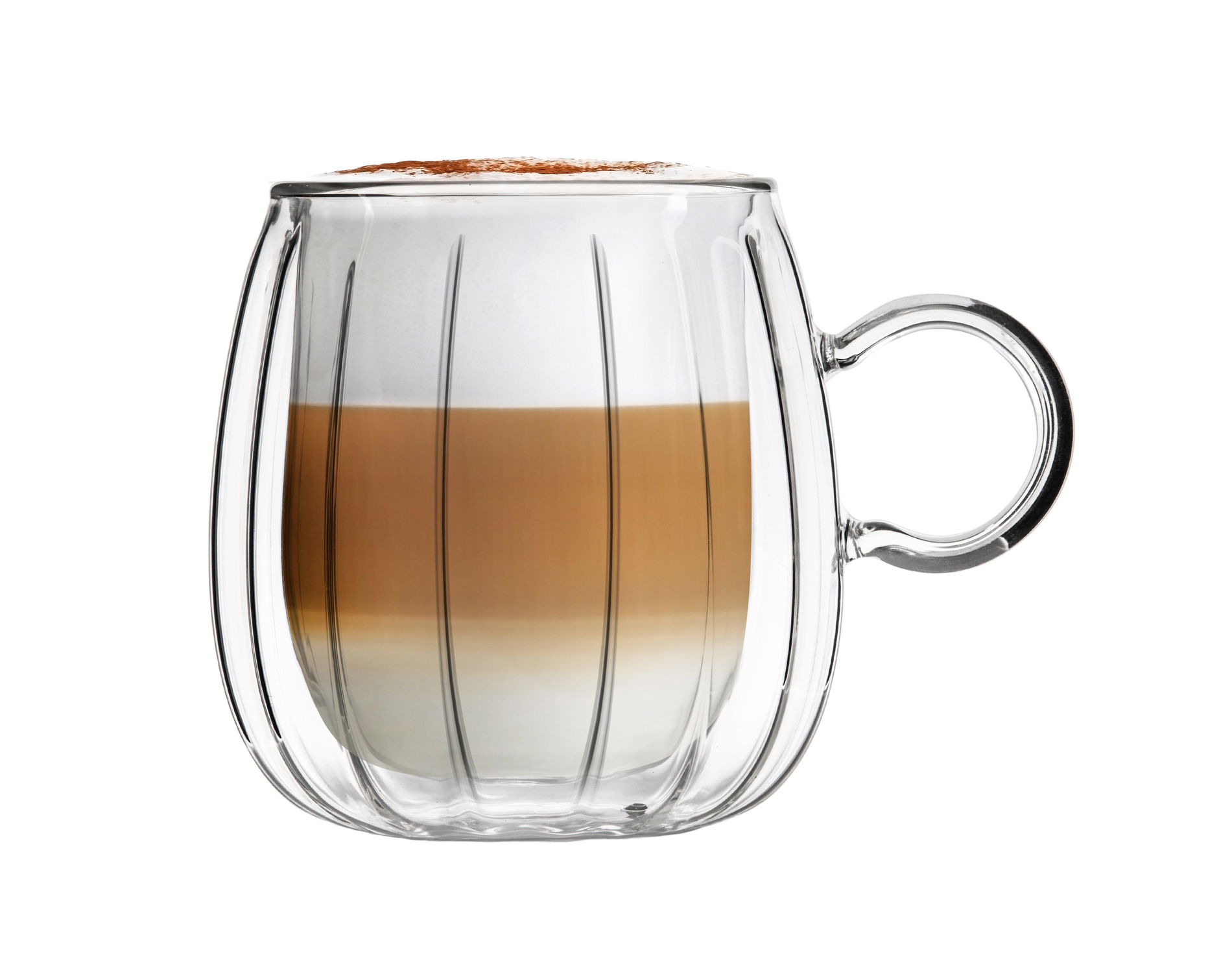 VIALLI DESIGN Tulipán 350 ml 2 ks. - dvoustěnné termální sklenice na latte sklo