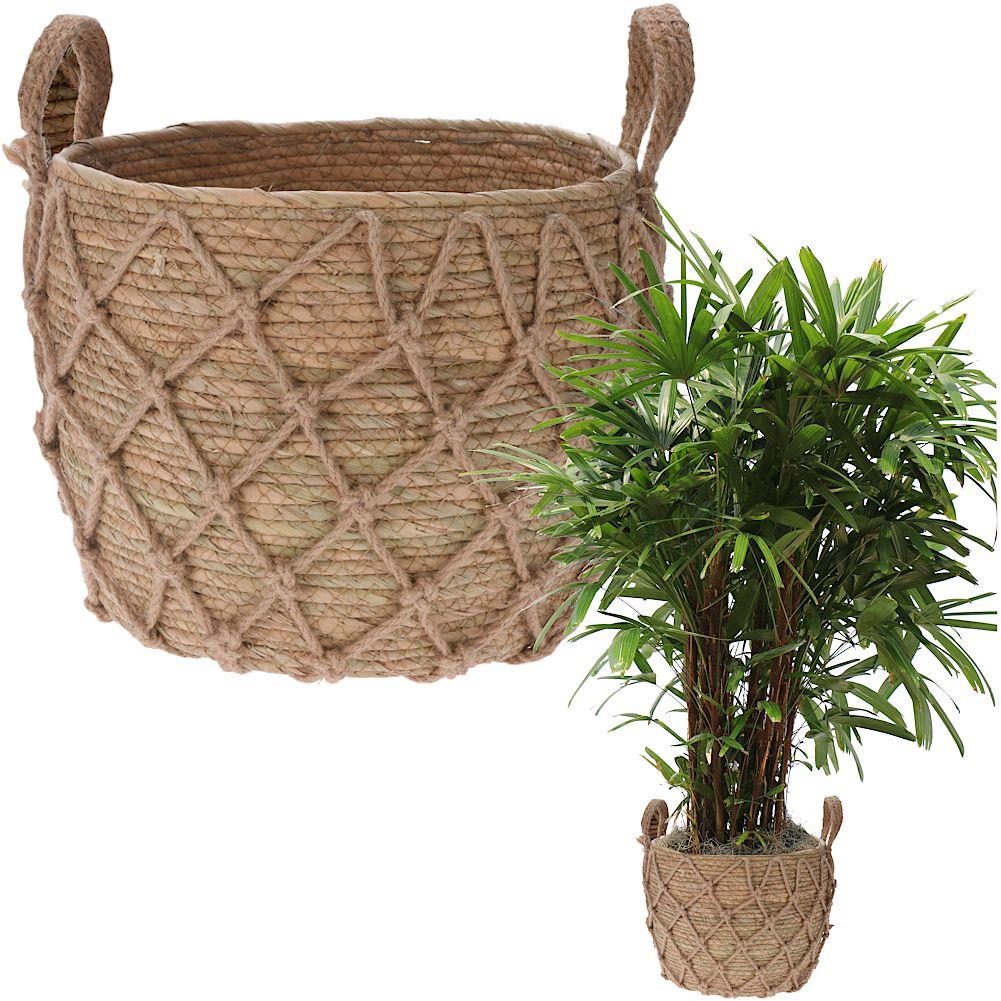 Kvetináč / Obal na kvety z morského tráva NATURE BIG 34 cm