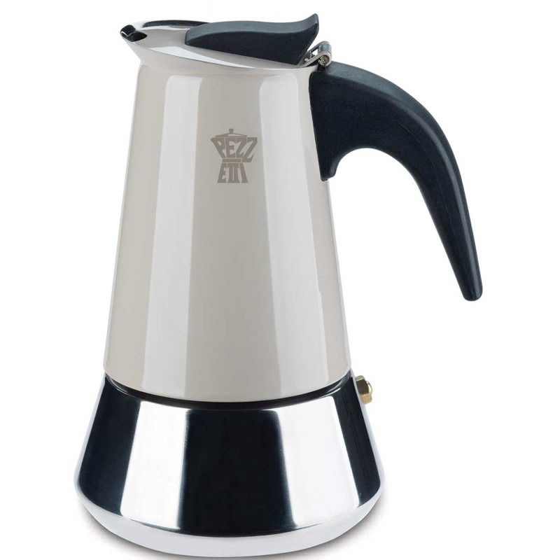 PEZZETTI STEELEXPRESS pre 10 šálkov espresso (10 tz) - tlaková oceľová kávovar