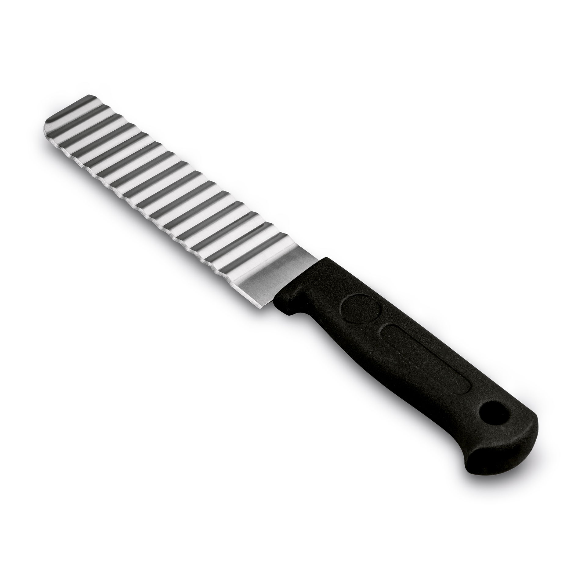 Ozdobný vroubkovaný nůž z nerezové oceli TADAR 12,5 cm