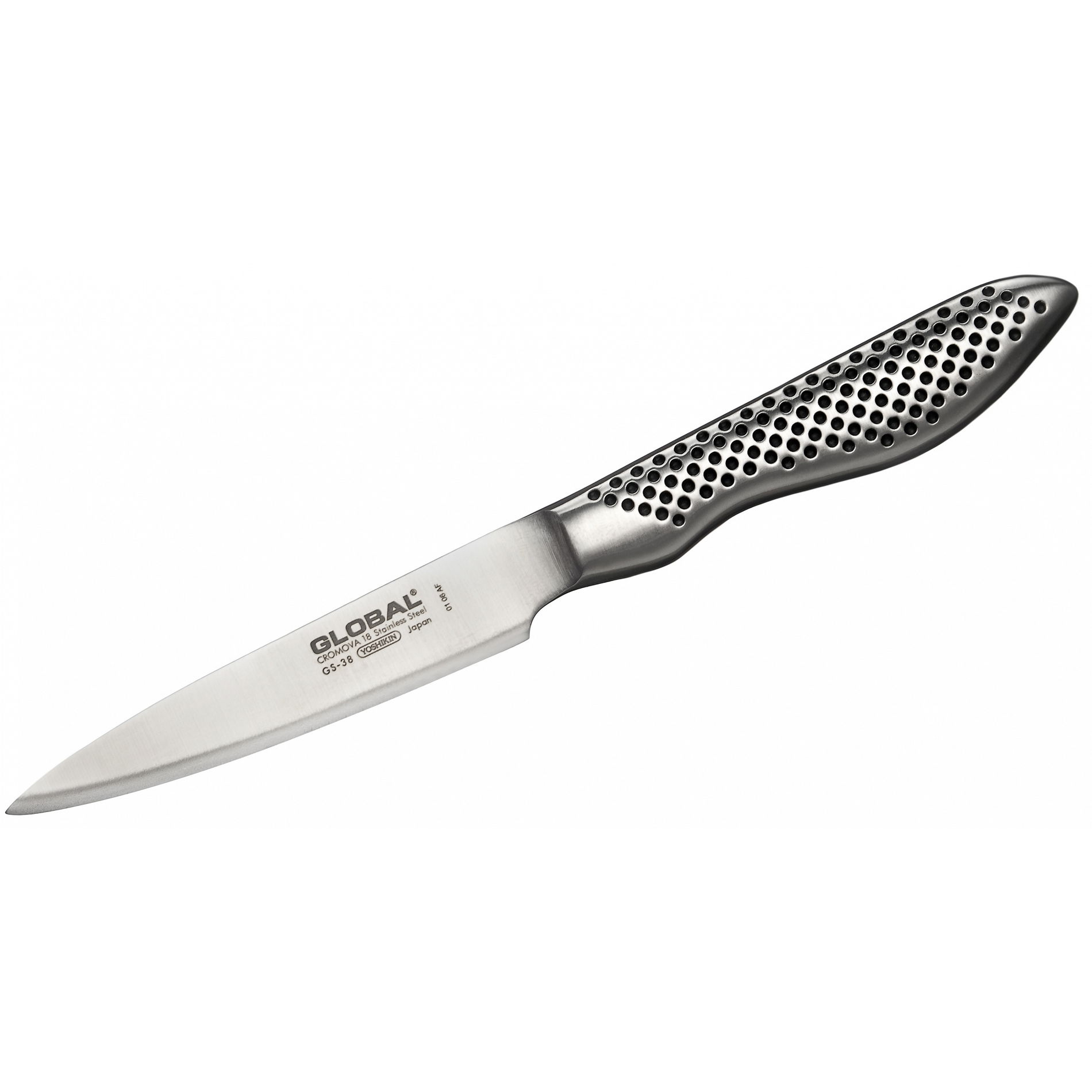 Nůž z nerezové oceli na loupání zeleniny a ovoce GLOBAL SÉRIE GS 9 cm