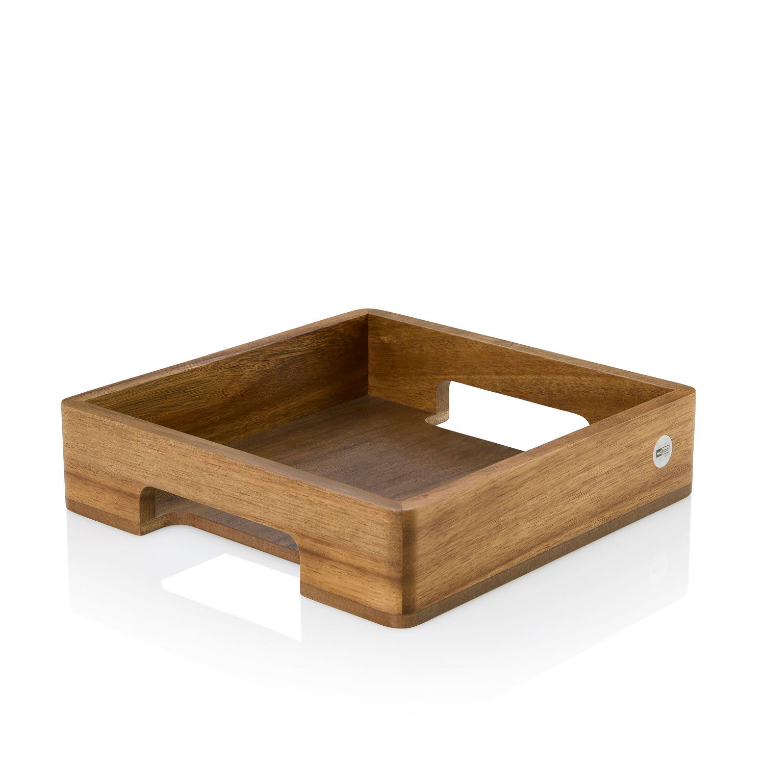 ADHOC Serve Square S 25 x 25 cm - dřevěná podnos