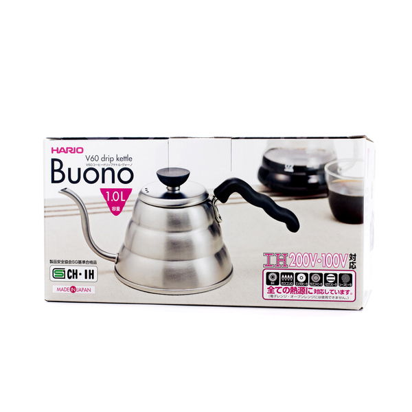 HARIO Buono Kettle 0,6 l - konvice z nerezové oceli