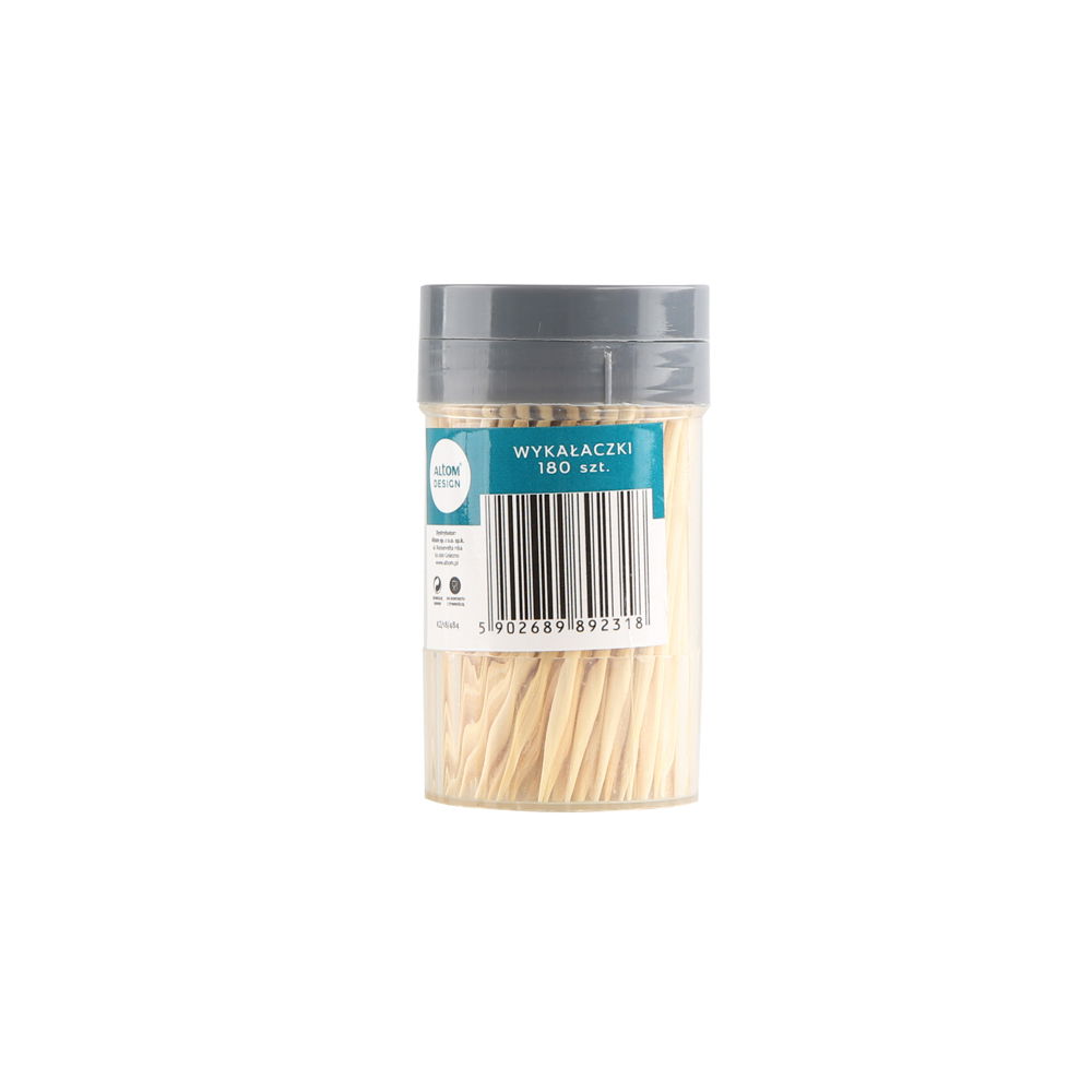 Drevené zubné špáradlá TOOTHPICK 180 ks.