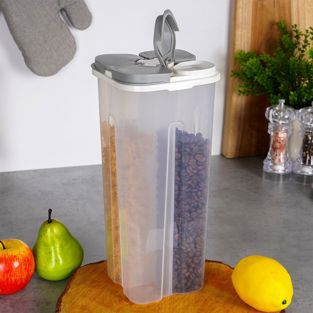 Nádoba na sypké potraviny s dávkovačem EXCELLENT HOUSEWARE 3 l