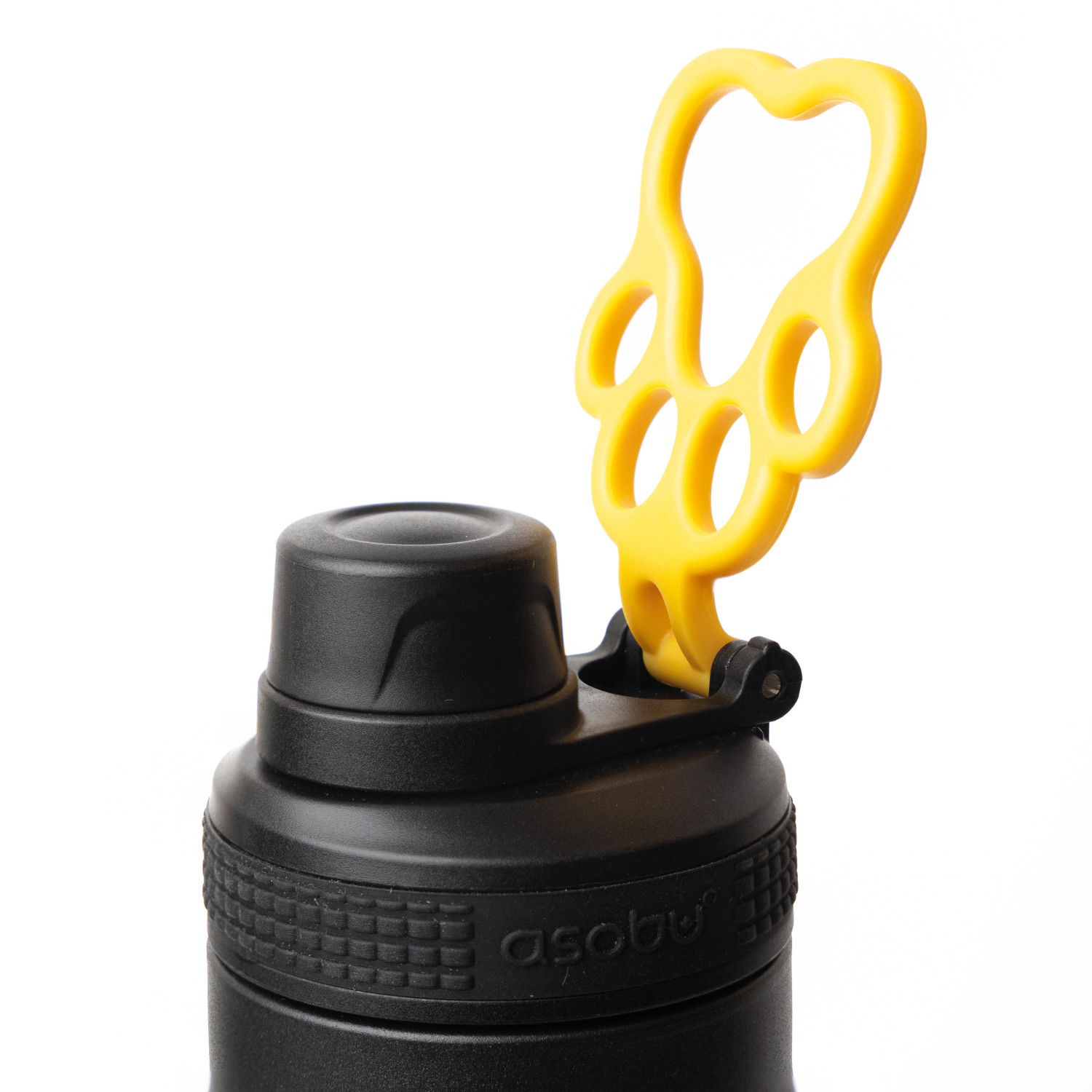 ASOBU The Asobu Buddy Black 1 l - termoska na vodu z nerezové oceli s miskami pro psa