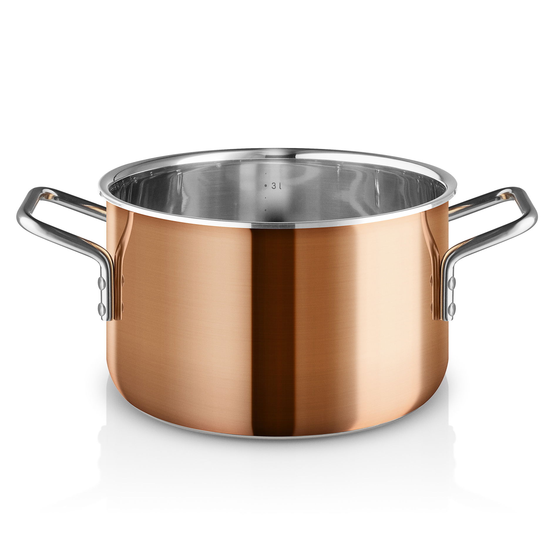 EVA TRIO Copper 3,9 l - měděný hrnec