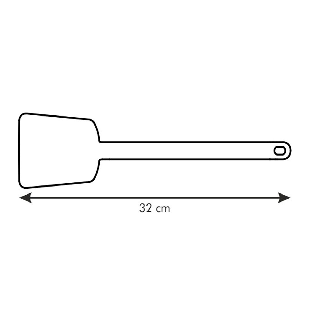 TESCOMA Space Line Slim 32 cm černá - nylonová kuchyňská obracečka