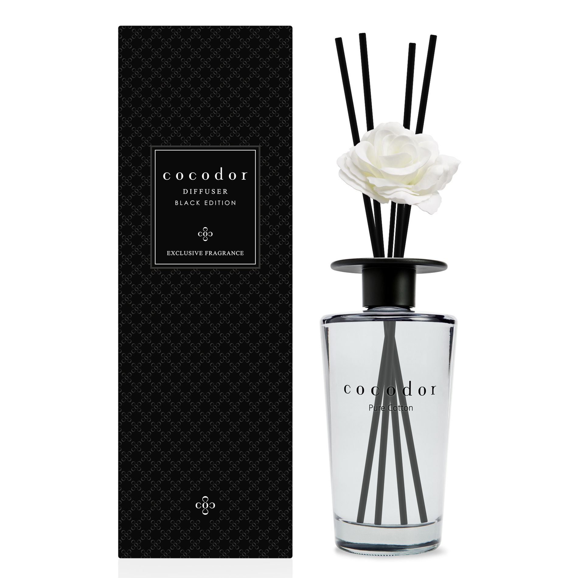 Vonné tyčinky s difuzérom COCODOR PURE COTTON 500 ml