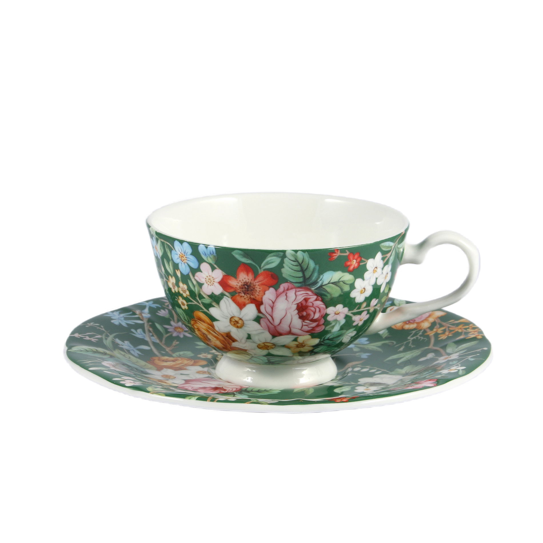 Porcelánová šálka na kávu a čaj so spodkom 185 ml