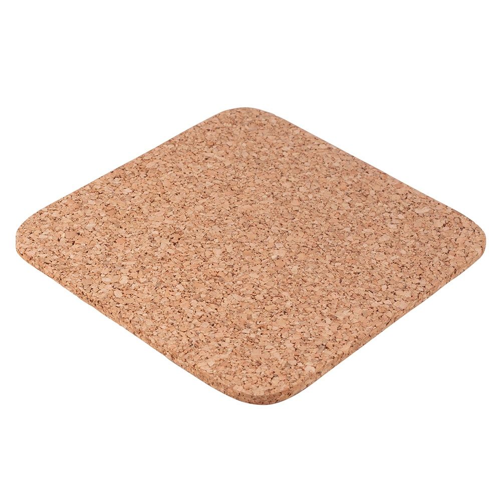 Korková podložka pod hrniec KITCHEN CORK MATS 19,5 x 19,5 cm
