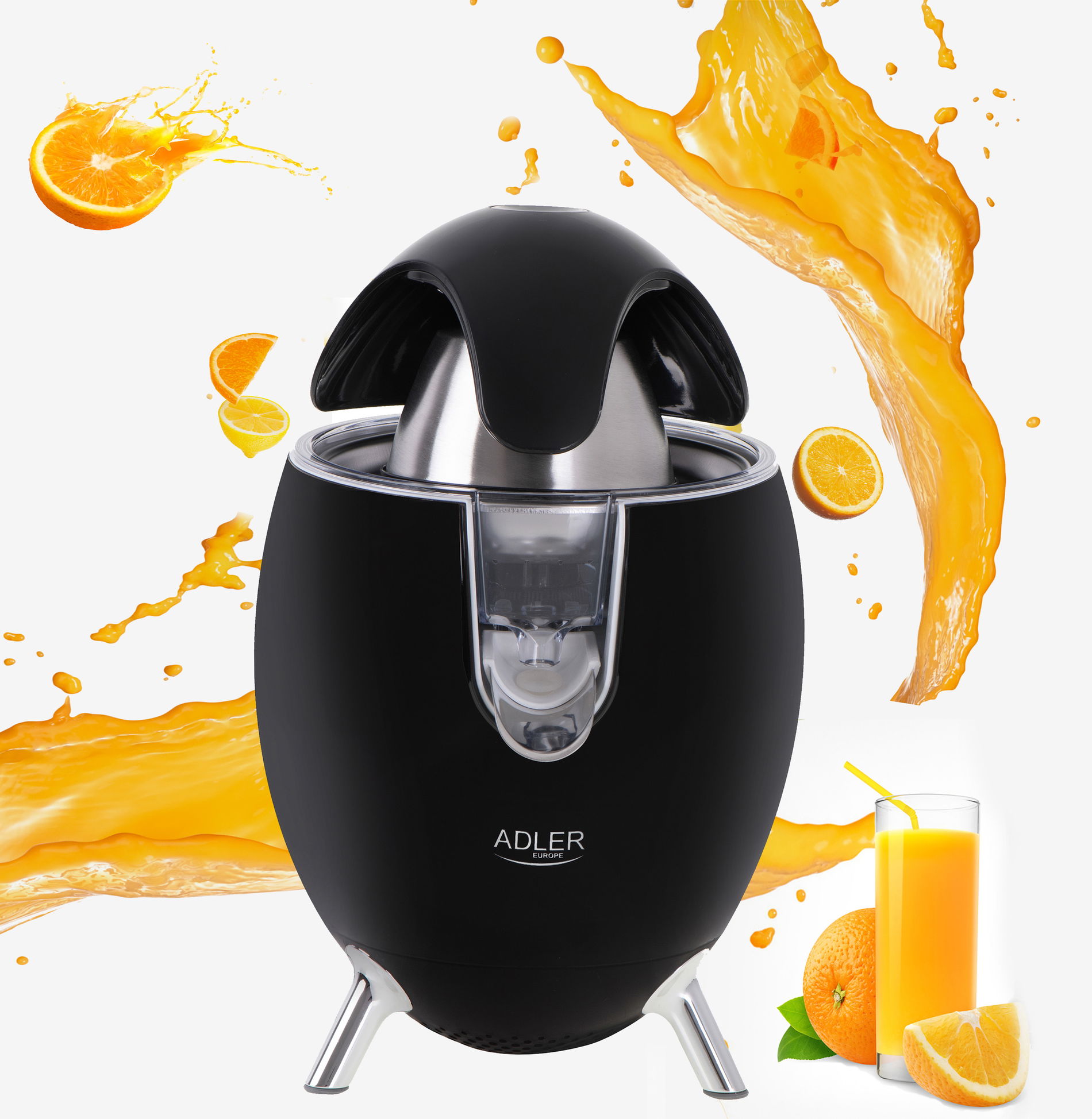 ADLER AD 4013b 800 W - elektrický citrusový lis