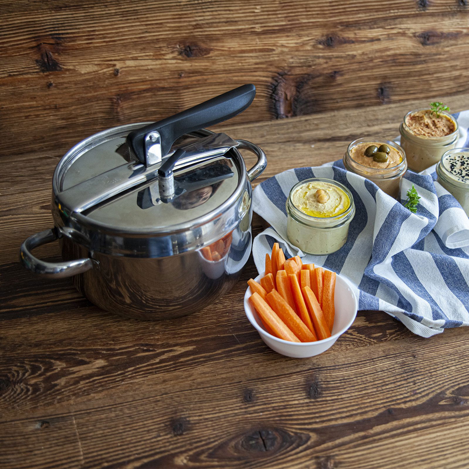 BROWIN Pressure Cooker 5 l - tlakový hrnec  z nerezové oceli