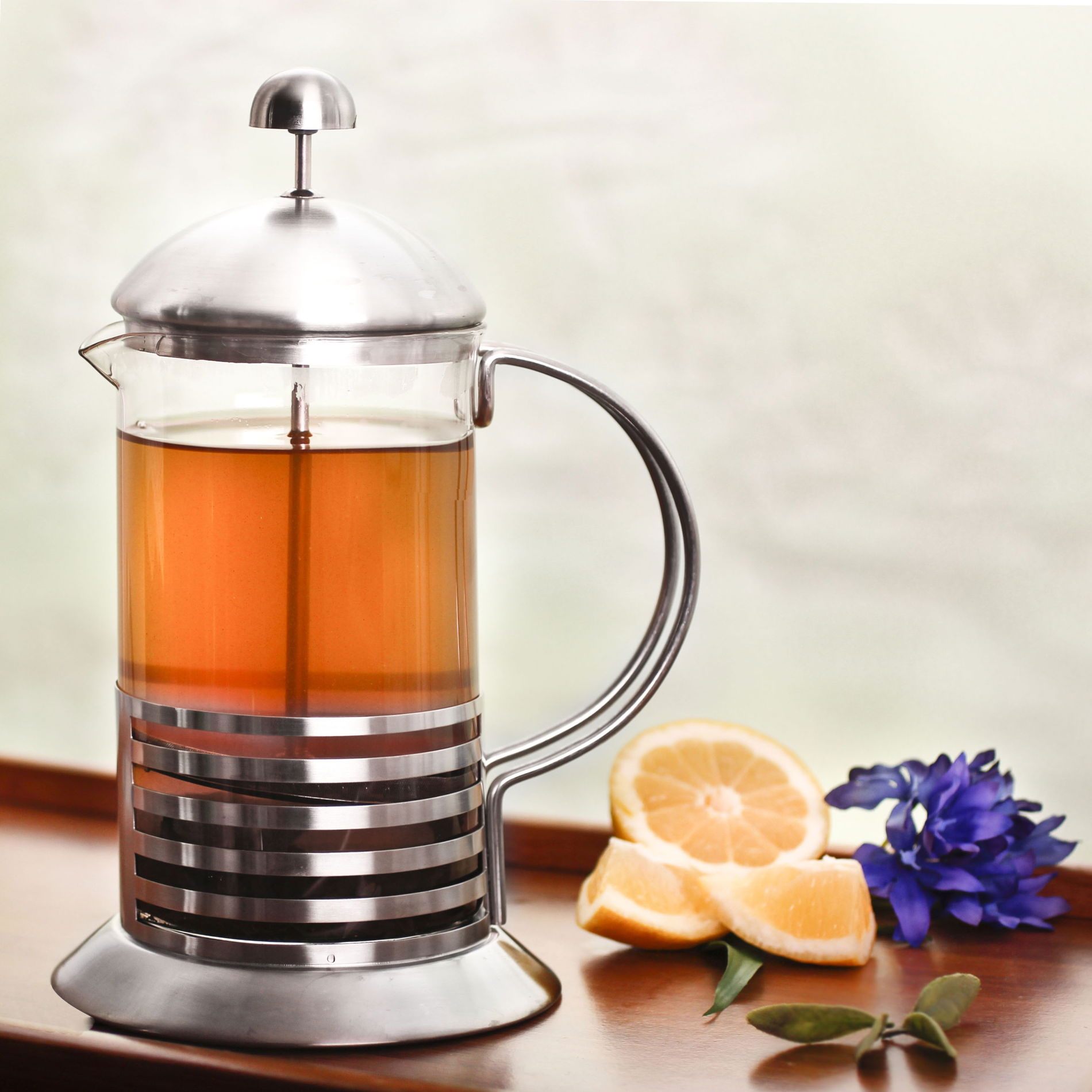 French press - skleněná konvice na čaj a kávu ARABICA 0,8 l