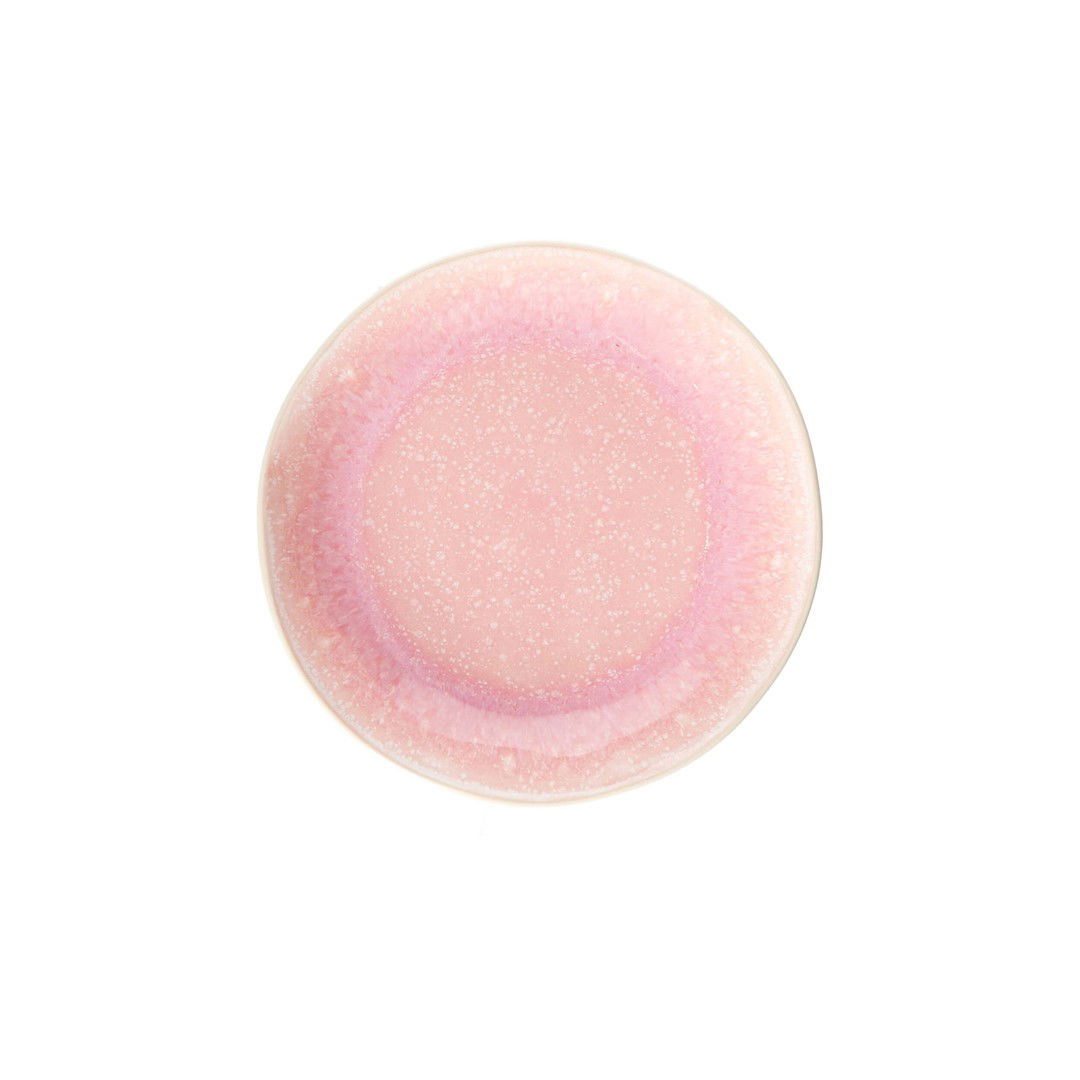 Hlboké kameninové taniere na polievku ROSE TULIPANI CONCERTO FUSE ROSA 21 cm 6 ks.