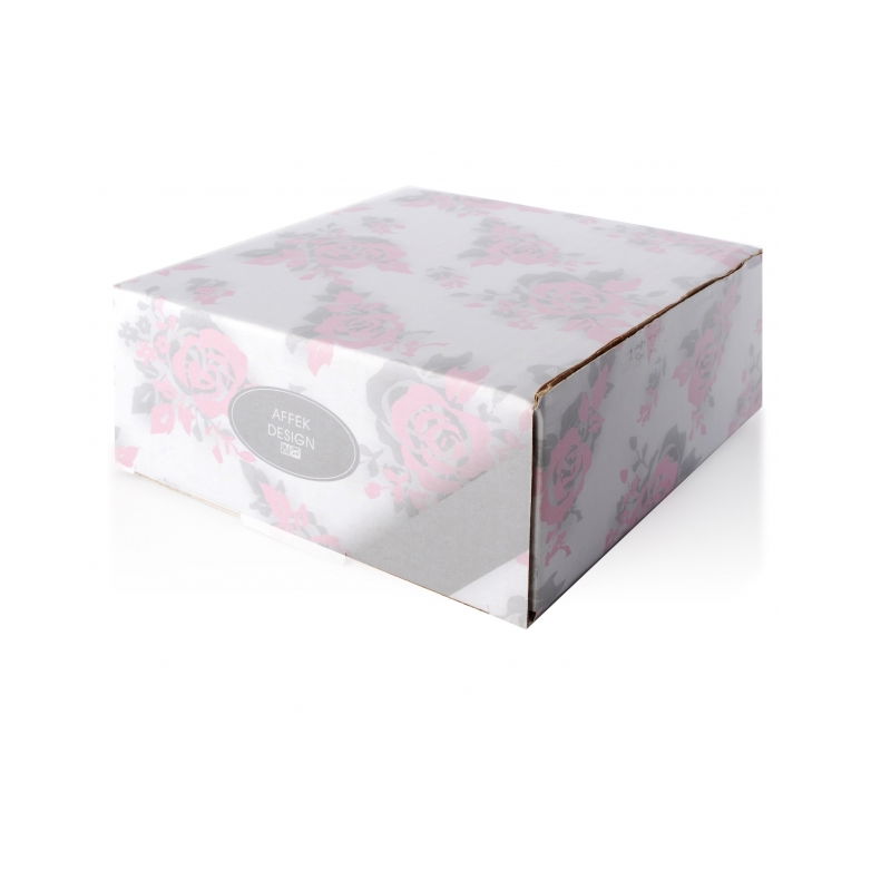 Porcelánová mísa / salátová mísa AFFEK DESIGN ROSE bílá 0,28 l