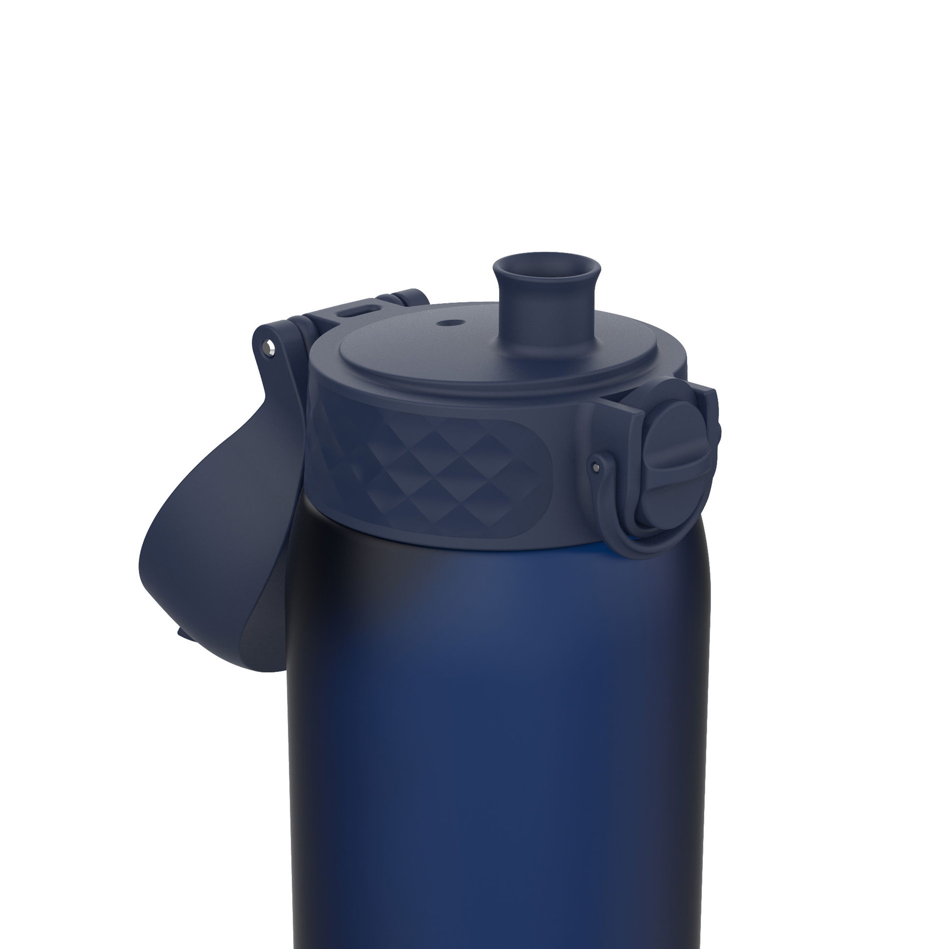 ION8 Recyclon Navy 0,35 l - fľaša / bidón na vodu so slamkou