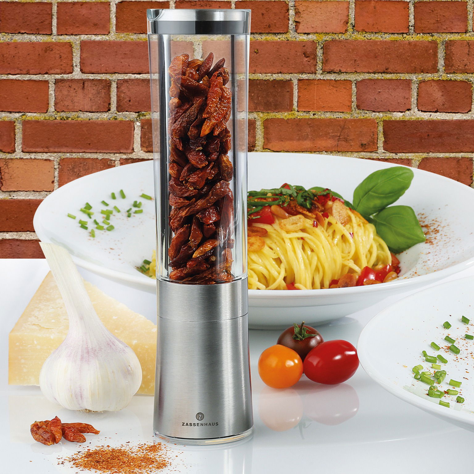 ZASSENHAUS Diavolo 21 cm - ruční mlýnek na chilli