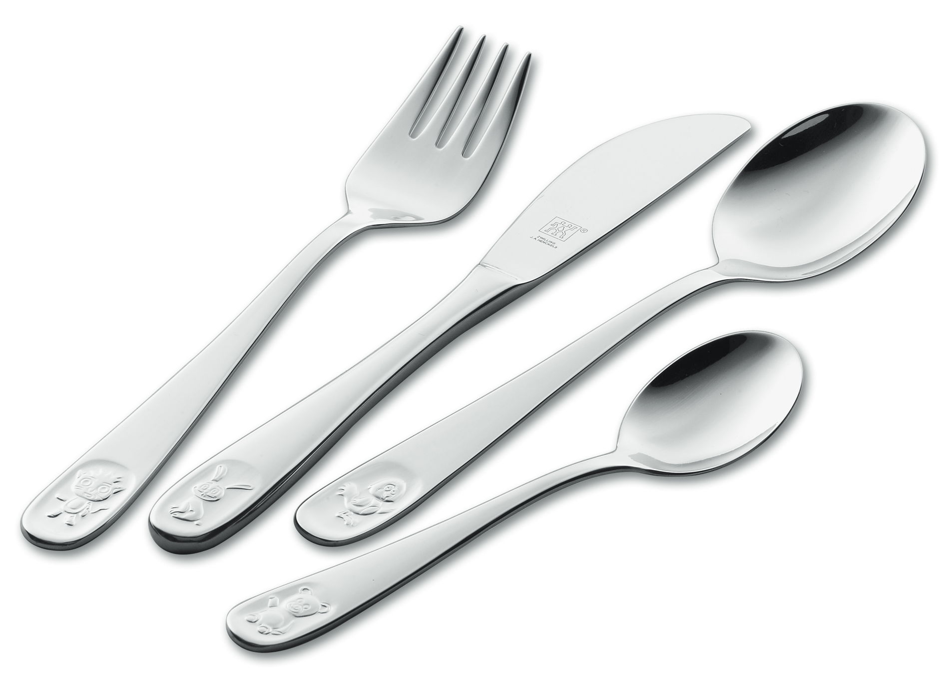 ZWILLING Kids 4 ks. - sada dětských příborů z nerezové oceli