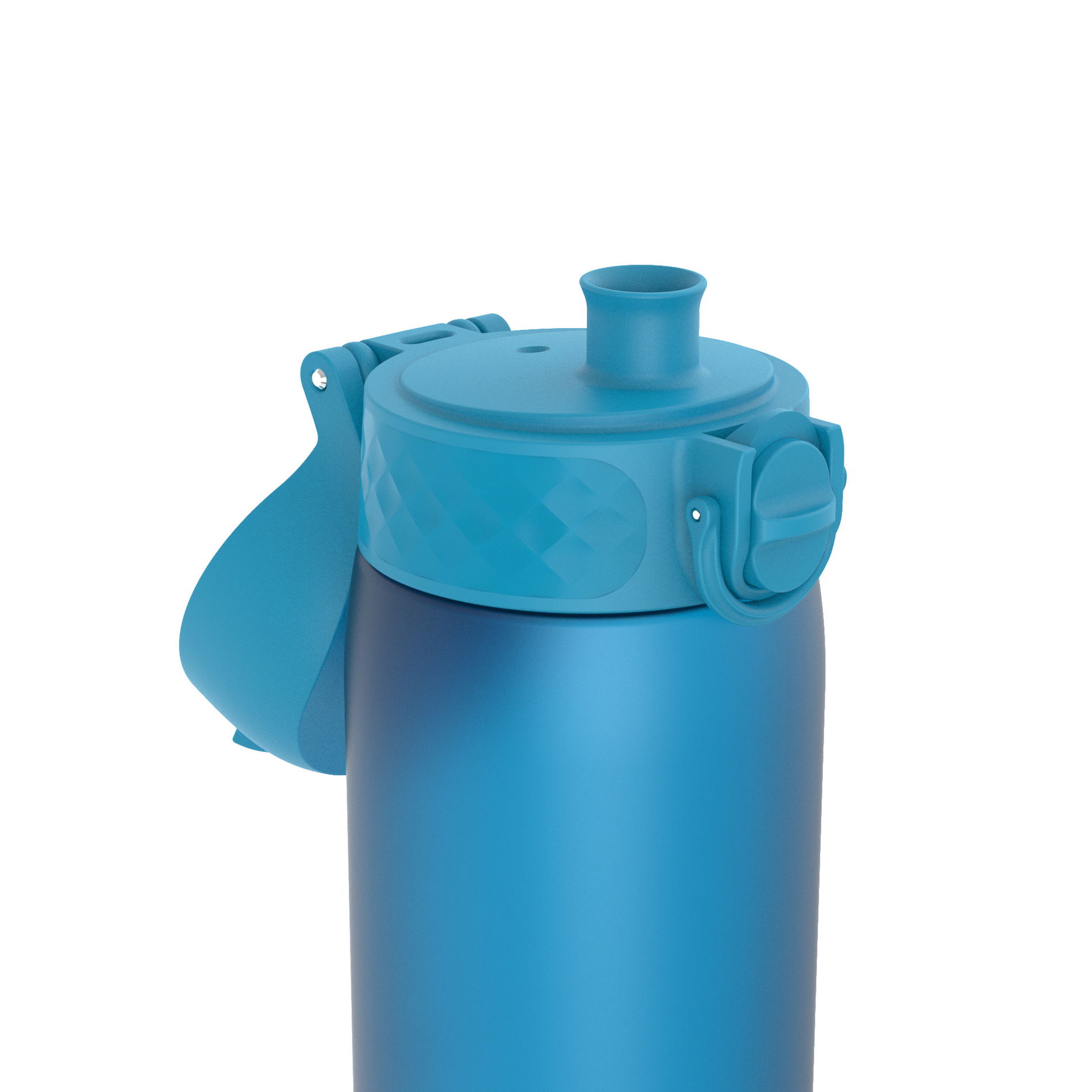 ION8 Recyclon Blue 0,5 l - fľaša / bidón na vodu so slamkou