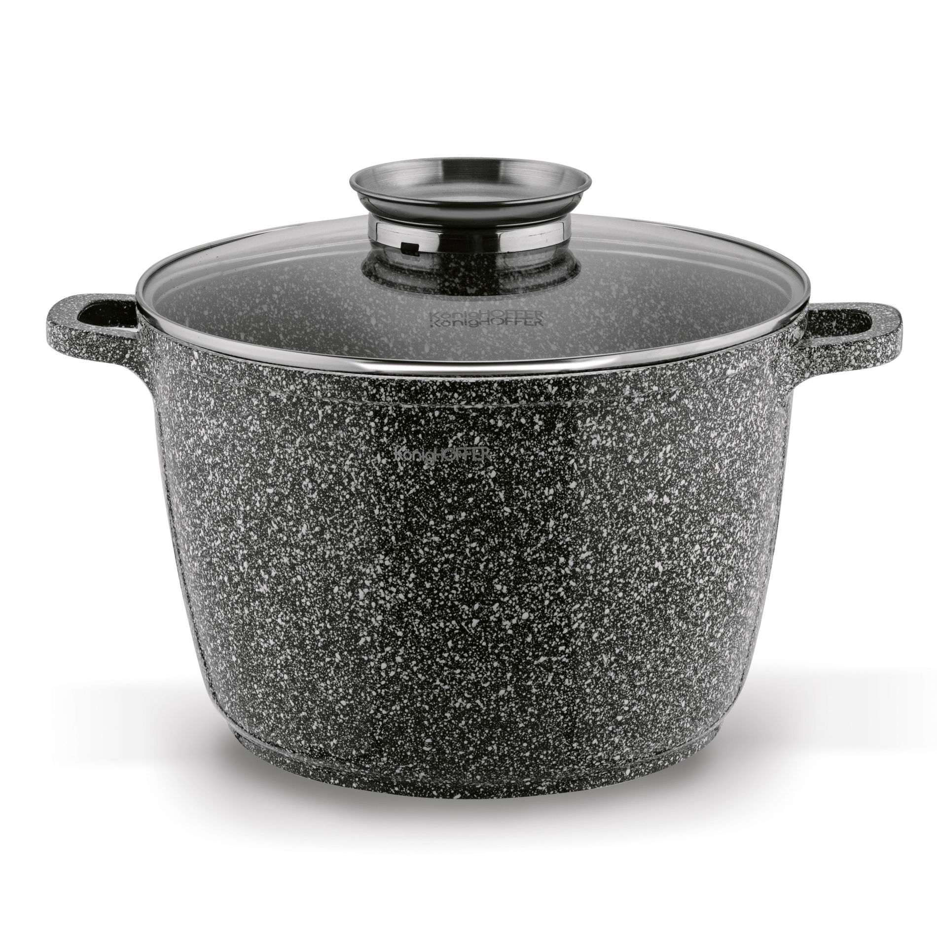 Hliníkový hrnec s poklicí a aromatizérem KONIGHOFFER KINGSTONE 6,5 l