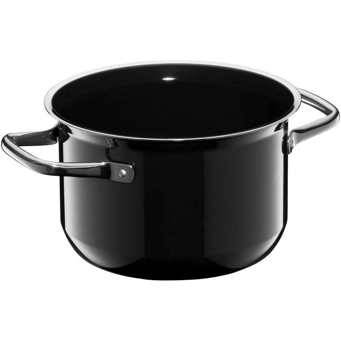 WMF Fusiontec Compact 2,4 l černý - nerezový hrnec s poklicí