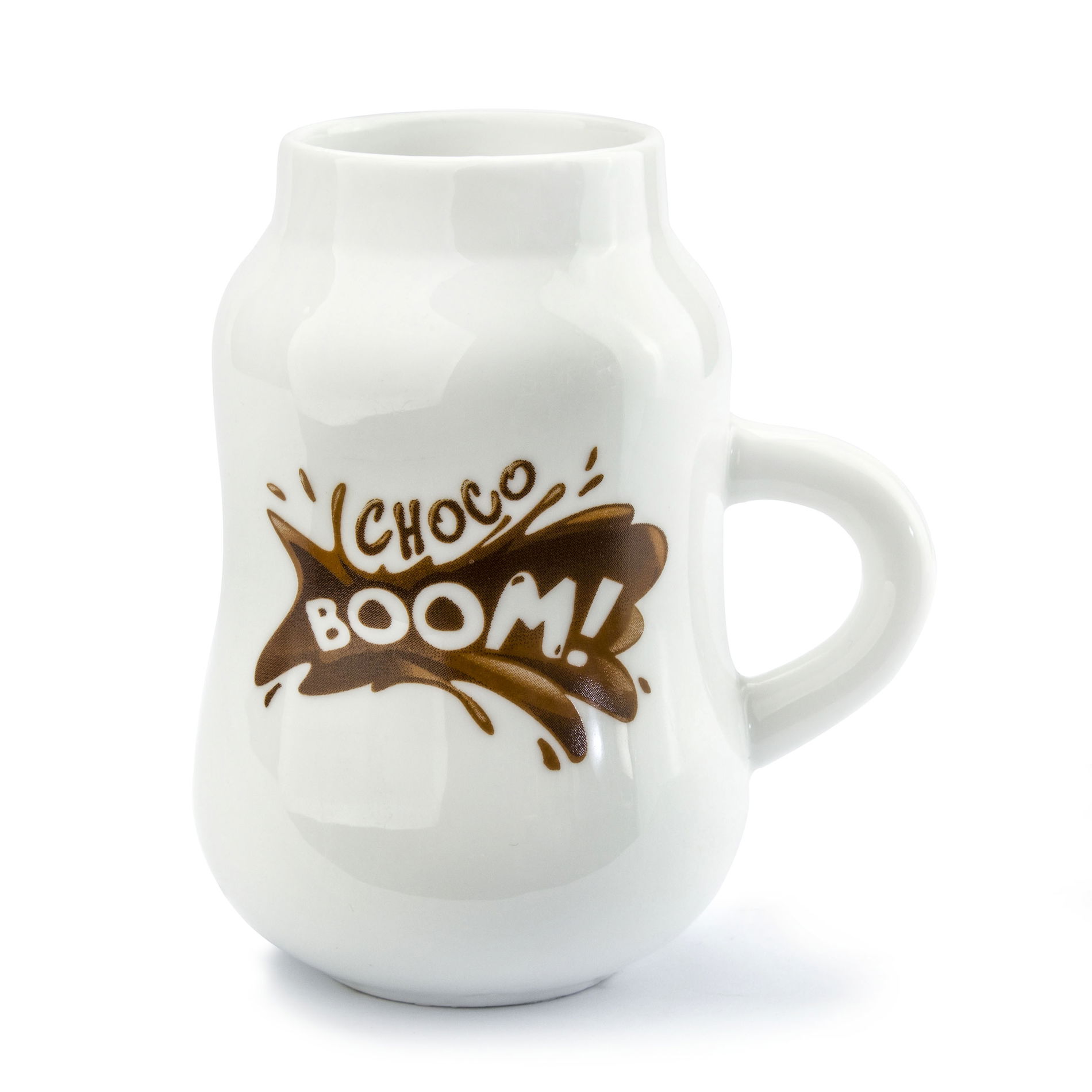 DAIRY CHOCO keramický hrnek BÍLÝ 280 ml
