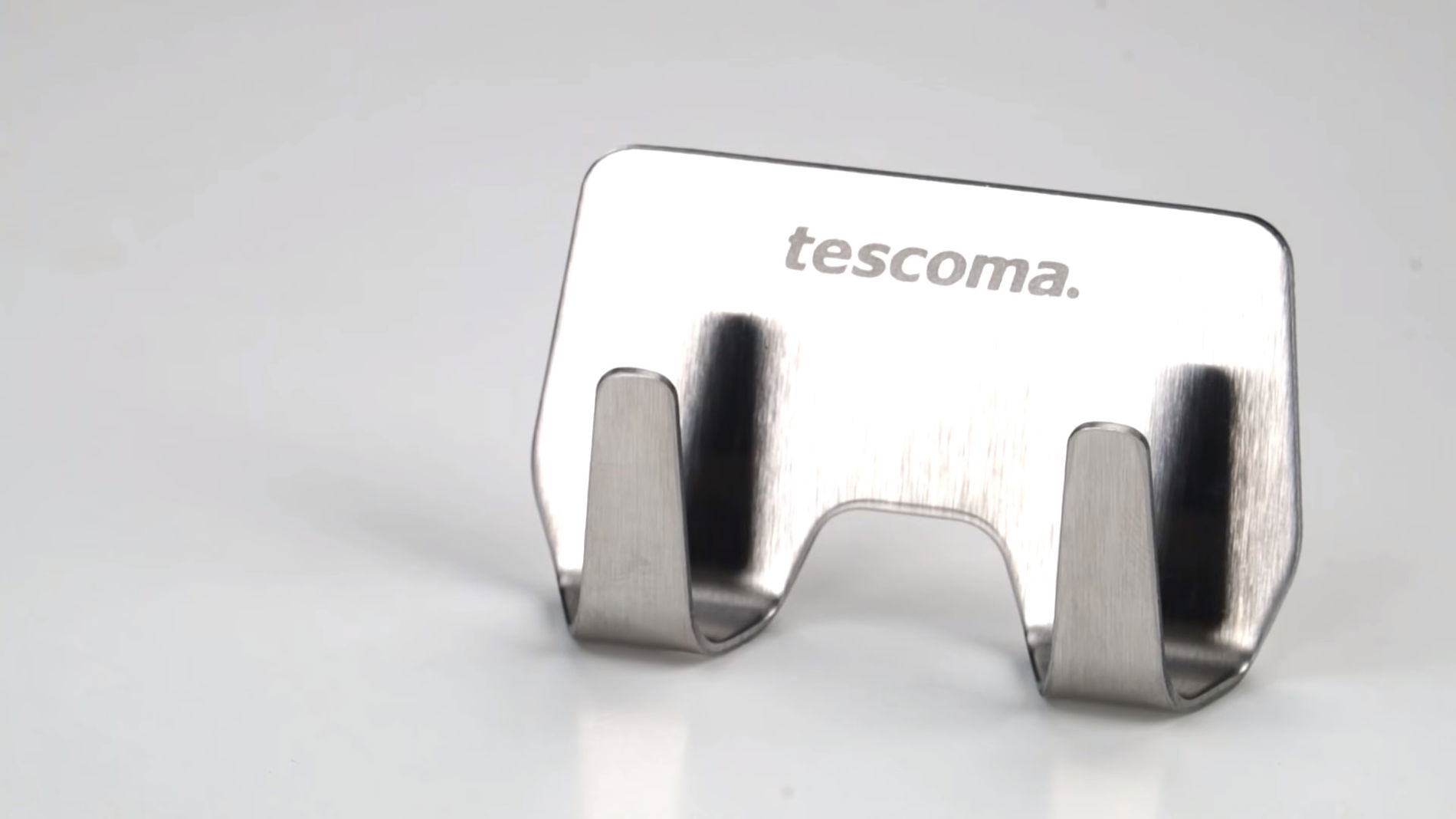 TESCOMA Presto dvojháček – nerezový, samolepicí věšák/2háček