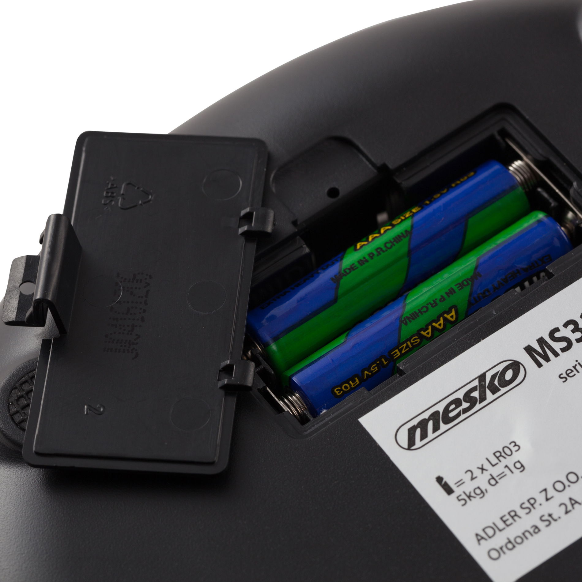 MESKO Admiral - plastová digitální (elektronická) kuchyňská váha s miskou