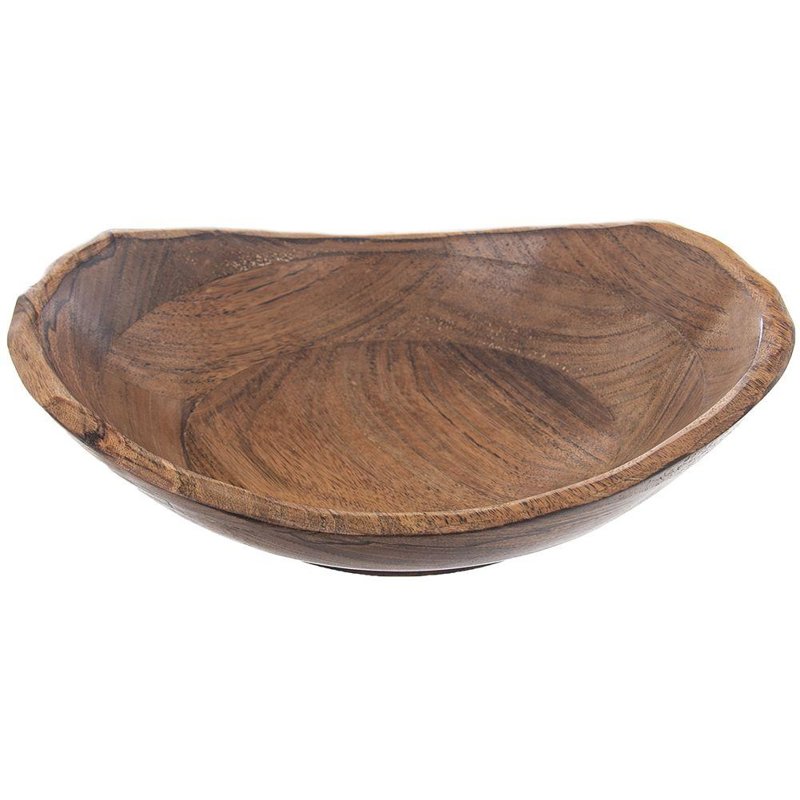 Misa na owoce z drewna mango FRUIT WOOD  27,5 x 30 cm