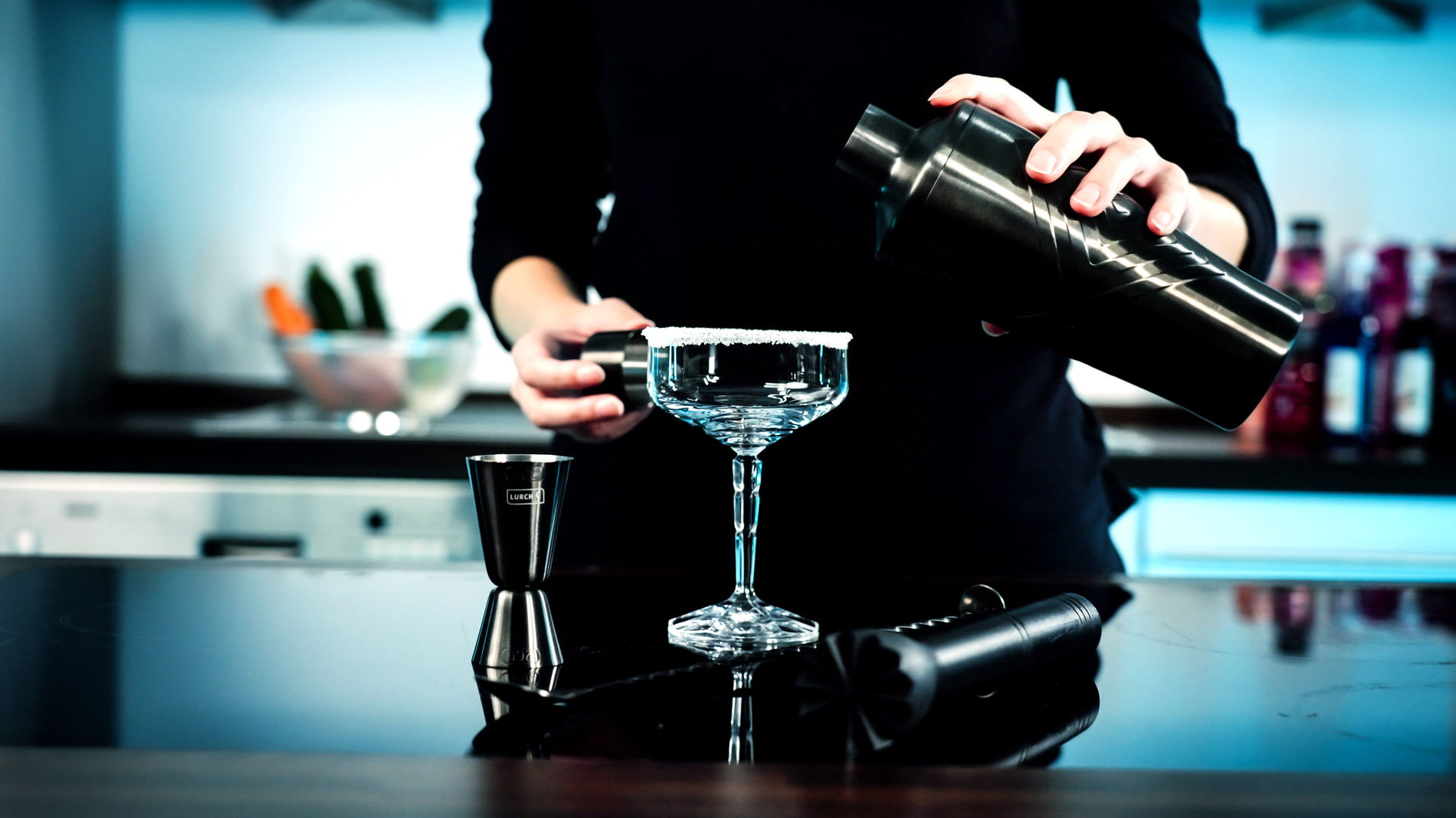 LURCH Bar 0,6 l - nerezový barmanův shaker na drinky a koktejly