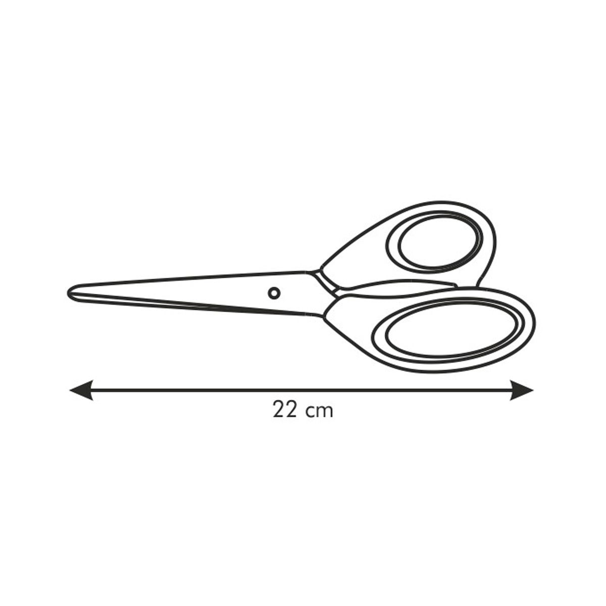 TESCOMA Presto 12 cm – univerzální kancelářské nůžky
