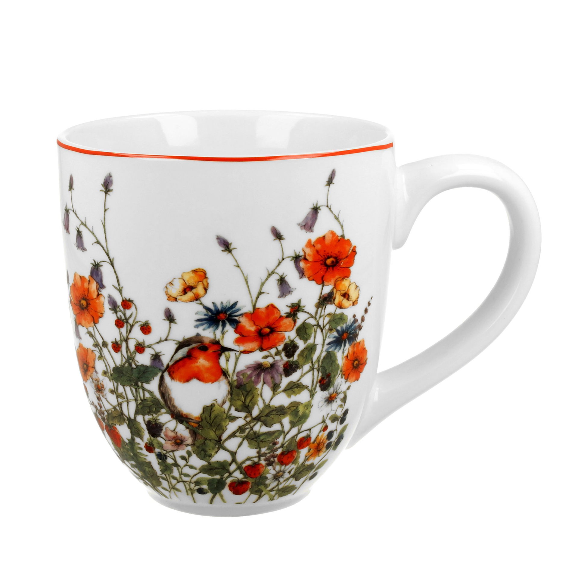 DUO WILD BIRD porcelánový hrnek 1000 ml