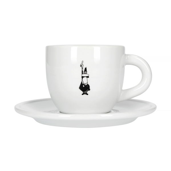 BIALETTI Cappuccino 240 ml 2 ks - porcelánové šálky na cappuccino so spodkami